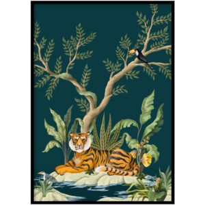 Poster - Jungle tijger
