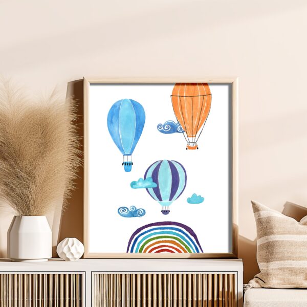 Poster - Luchtballonnen