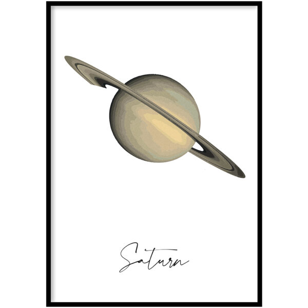 Poster - Saturnus