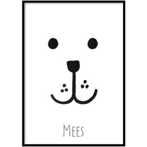 Poster – Gepersonaliseerde ijsbeer