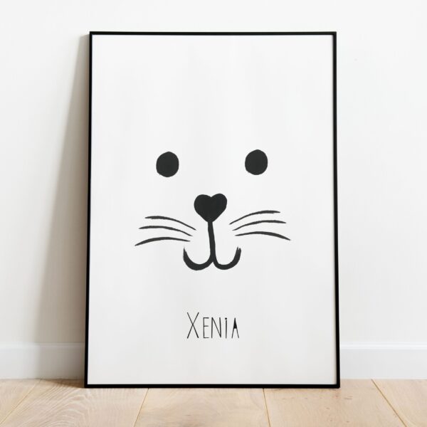 Poster – Gepersonaliseerde kat